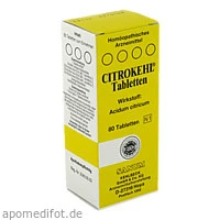 CITROKEHL TABLETTEN, 80 Stück, Sanum-Kehlbeck GmbH & Co. KG