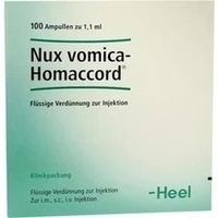 NUX VOMICA HOMACCORD, 100 Stück, Biologische Heilmittel Heel GmbH