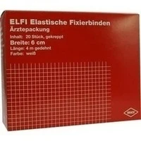 DracoELFI Elast. Fixierbinde gekreppt 4mx6cm, 20 Stück, Dr. Ausbüttel & Co. GmbH