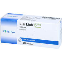 Lisi Lich 5mg, 50 st, Zentiva Pharma GmbH