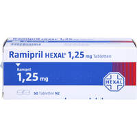 Ramipril HEXAL 1.25mg, 50 st, HEXAL AG