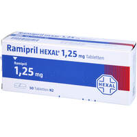 Ramipril HEXAL 1.25mg, 50 st, HEXAL AG