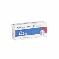 Ramipril HEXAL 1.25mg, 50 st, HEXAL AG