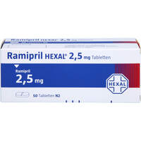 Ramipril HEXAL 2.5mg, 50 st, HEXAL AG
