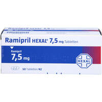 Ramipril Hexal 7.5mg Tabletten, 50 st, HEXAL AG