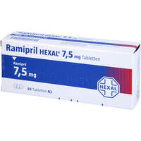 Ramipril Hexal 7.5mg Tabletten, 50 st, HEXAL AG