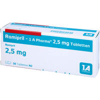 Ramipril - 1A-Pharma 2.5 mg Tabletten, 50 st, 1 A Pharma GmbH
