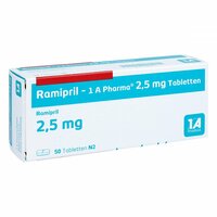 Ramipril - 1A-Pharma 2.5 mg Tabletten, 50 st, 1 A Pharma GmbH