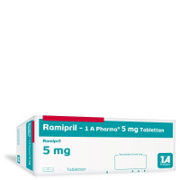 Ramipril - 1A-Pharma 5 mg Tabletten, 50 st, 1 A Pharma GmbH