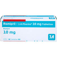 Ramipril - 1A-Pharma 10 mg Tabletten, 50 st, 1 A Pharma GmbH