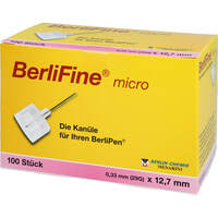 BerliFine micro Kanülen 0.33x12.7mm, 100 st, Berlin-Chemie AG