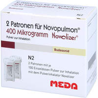 Novopulmon 400 Novolizer Patrone 2x100ED, 2x100 st, Viatris Healthcare GmbH