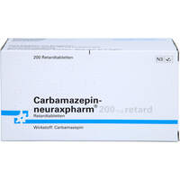 Carbamazepin-neuraxpharm 200mg retard, 200 st, neuraxpharm Arzneimittel GmbH