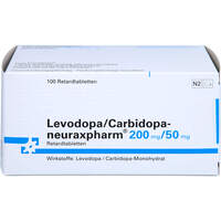 Levodopa/Carbidopa-neuraxpharm 200/50 mg Retard, 100 Stk., neuraxpharm Arzneimittel GmbH