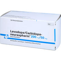 Levodopa/Carbidopa-neuraxpharm 200/50 mg Retard, 100 Stk., neuraxpharm Arzneimittel GmbH