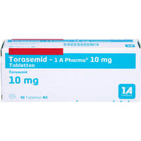 Torasemid - 1 A Pharma 10 mg Tabletten, 50 st, 1 A Pharma GmbH