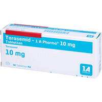 Torasemid - 1 A Pharma 10 mg Tabletten, 50 st, 1 A Pharma GmbH