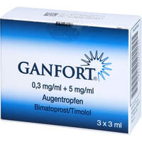 GANFORT Augentropfen, 3x3 ml, European Pharma B.V.