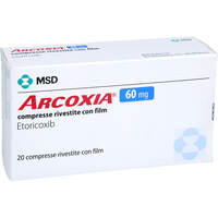ARCOXIA 60mg, 20 st, Pharma Gerke Arzneimittelvertriebs GmbH