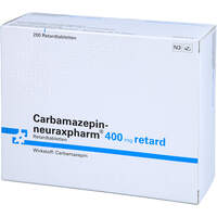 CARBAMAZEPIN-neuraxpharm 400 retard, 200 st, neuraxpharm Arzneimittel GmbH