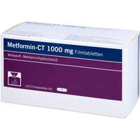 metformin - ct 1000mg Filmtabletten, 120 Stk., Abz Pharma GmbH