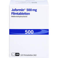 JUFORMIN 500MG FILMTABLETTEN, 120 Stk., JUTA Pharma GmbH
