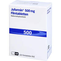 JUFORMIN 500MG FILMTABLETTEN, 120 Stk., JUTA Pharma GmbH