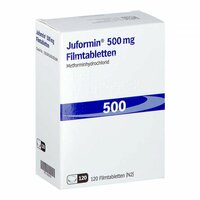 JUFORMIN 500MG FILMTABLETTEN, 120 Stk., JUTA Pharma GmbH