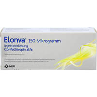 Elonva 150 Mikrogramm Injektionslösung, 0.5 ml, Organon Healthcare GmbH