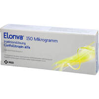 Elonva 150 Mikrogramm Injektionslösung, 0.5 ml, Organon Healthcare GmbH
