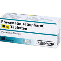 Pravastatin-ratiopharm 10mg Tabletten, 50 Stk., ratiopharm GmbH