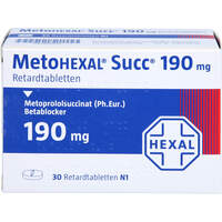 MetoHEXAL-Succ 190mg, 30 st, HEXAL AG