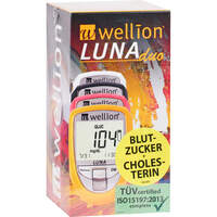 Wellion LUNAduo Blutzuckermessg.Set mg/dl gelb, 1 st, Med Trust GmbH