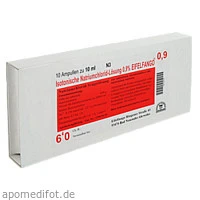 Isotonische Natriumchlorid-Lösung 0.9% EIFELFANGO, 10x10 Milliliter, Eifelfango GmbH & Co. KG