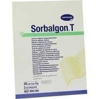 SORBALGON T Tamponade Streifen 1 g/30 cm, 3 Stück, PAUL HARTMANN AG