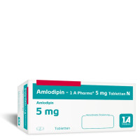 Amlodipin - 1 A Pharma 5mg Tabletten N, 50 st, 1 A Pharma GmbH