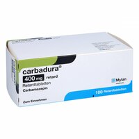 carbadura 400mg retard, 100 st, Viatris Healthcare GmbH