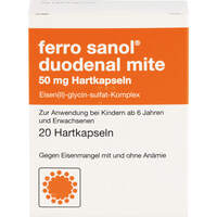 Ferro Sanol duodenal mite 50mg magensaftres. HKP, 20 Stk., Teofarma S.R.L.