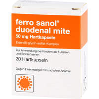 Ferro Sanol duodenal mite 50mg magensaftres. HKP, 20 Stk., Teofarma S.R.L.