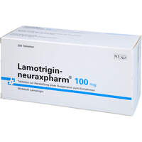 Lamotrigin-neuraxpharm 100mg, 200 st, neuraxpharm Arzneimittel GmbH