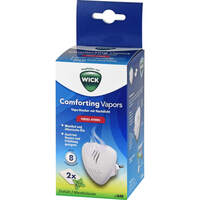 WICK Comforting Vapors Vapo-Stecker inkl.5Duft Pad, 1 p, Kaz Europe Sa