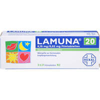 LAMUNA 20, 3x21 Stk., HEXAL AG