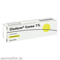 Cloderm Creme 1%, 20 Gramm, Dermapharm AG