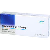 Prednisolon acis 20mg, 10 Stk., Mibe GmbH Arzneimittel