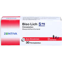 Biso Lich 5mg, 30 st, Zentiva Pharma GmbH