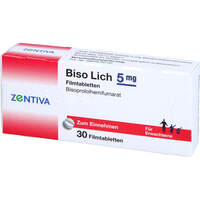 Biso Lich 5mg, 30 st, Zentiva Pharma GmbH