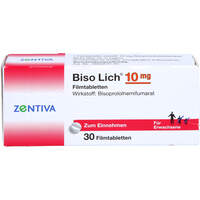 Biso Lich 10mg, 30 st, Zentiva Pharma GmbH