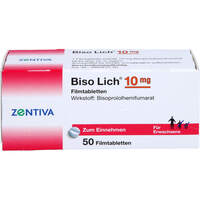 Biso Lich 10mg, 50 st, Zentiva Pharma GmbH