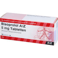Bisoprolol AbZ 5 mg Tabletten, 50 st, Abz Pharma GmbH