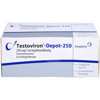 TESTOVIRON DEPOT 250 Spritzampullen, 3x1 ml, Jenapharm GmbH & Co. KG